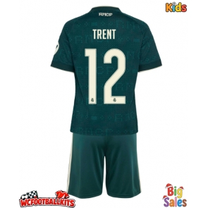 Real Madrid Alexander-Arnold #12 Replica Away Stadium Kit for Kids 2026-27 Short Sleeve (+ pants)